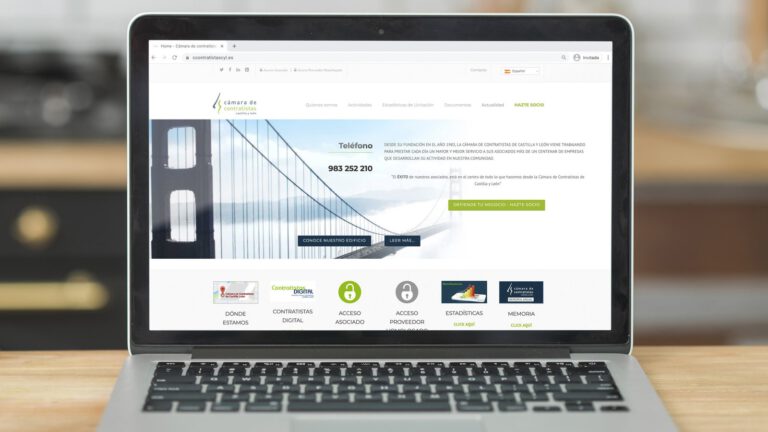 Caso de éxito de Atresmarketing: Cámara de Contratistas de Castilla y León: la web de una patronal que trabaja con datos